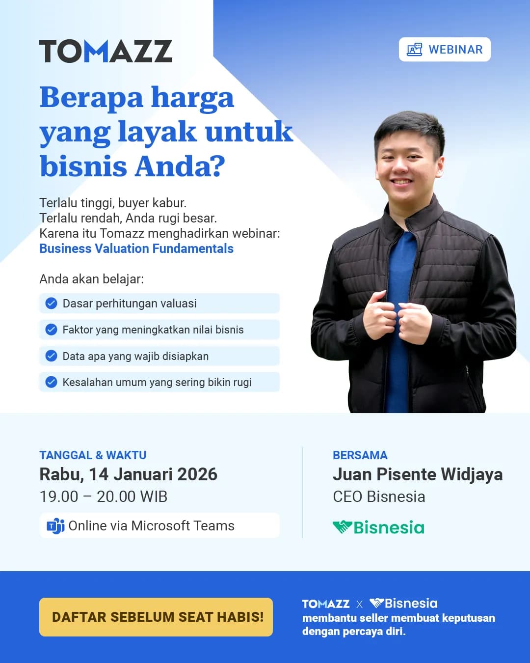 Banner acara: Business Valuation Fundamentals